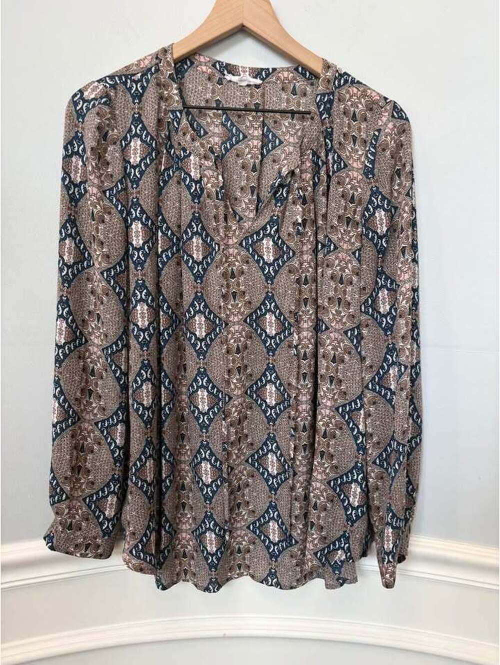 Pleione Patterned Blouse